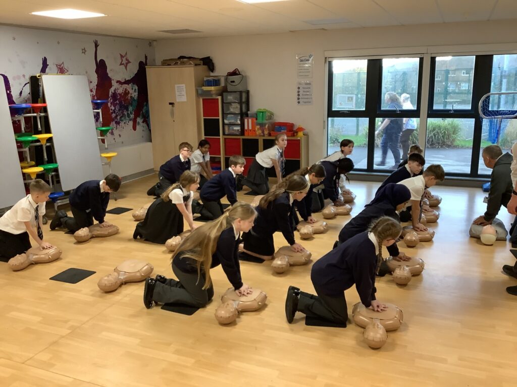 Year 6 First Aid and CPR Training 